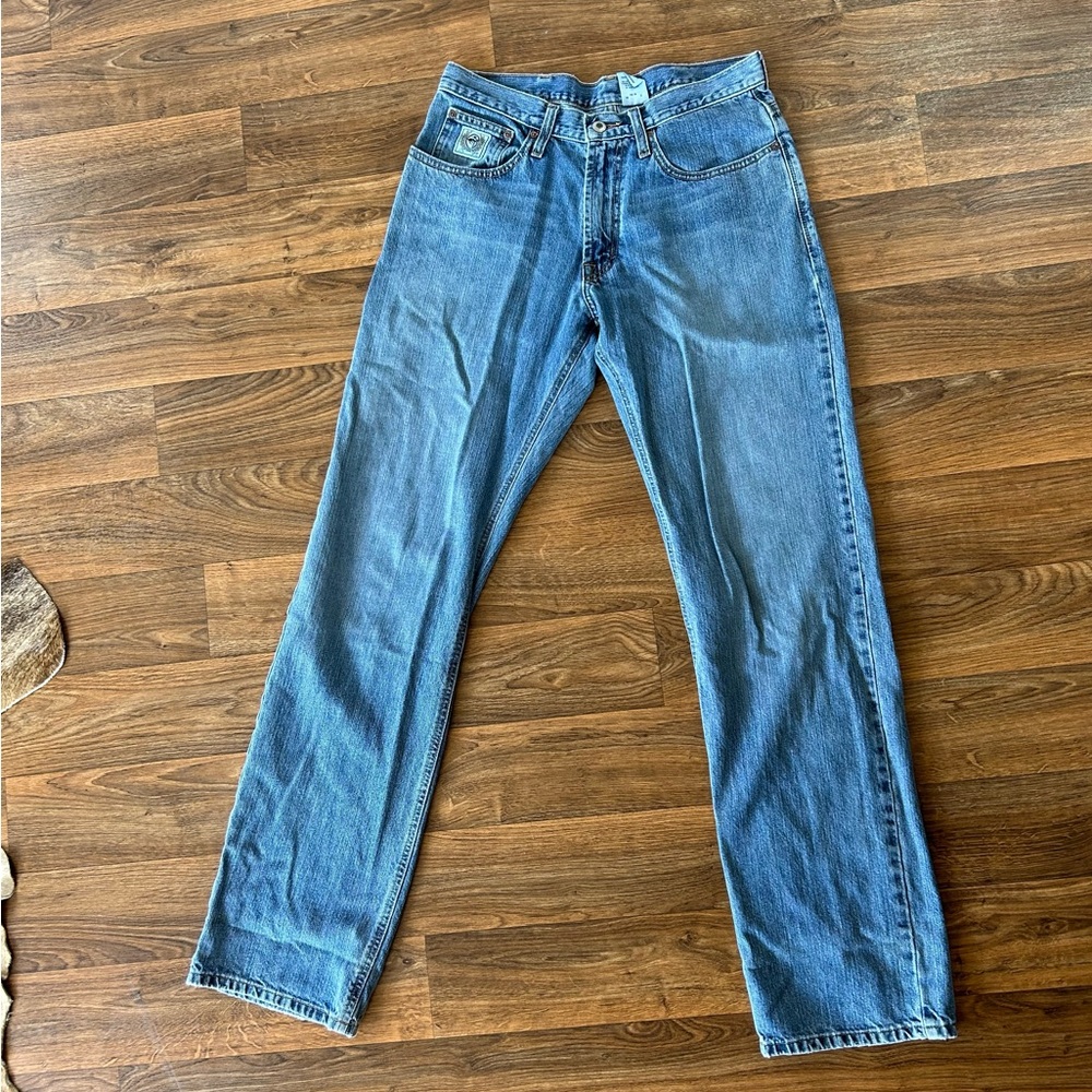 Mens white label cinch jeans